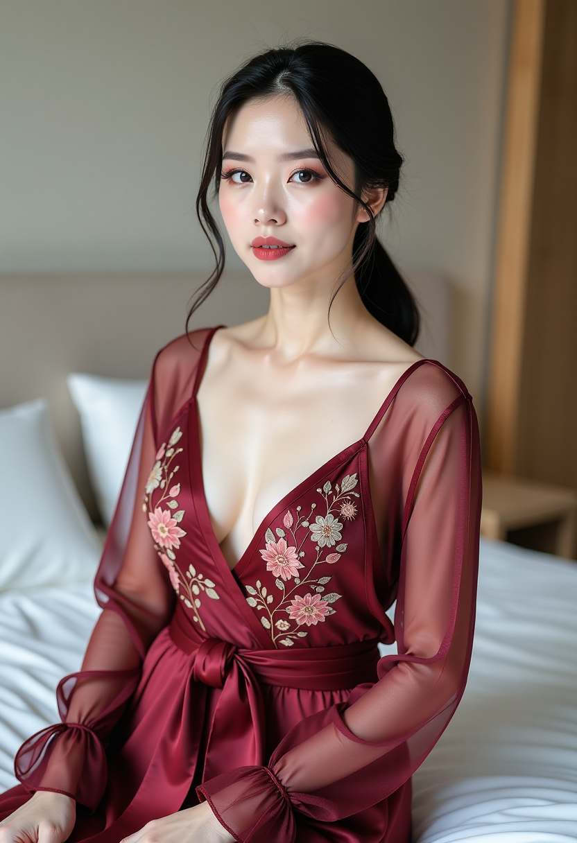 冷亚麻白金物语