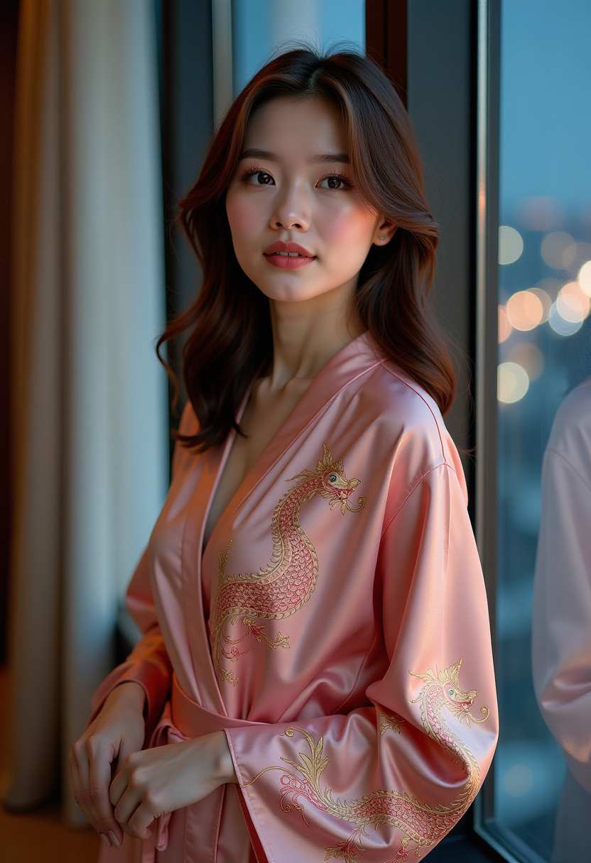 浅亚麻色浪漫季